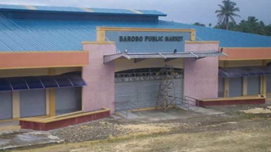 CONSTRUCTION OF BAROBO PUBLIC MARKET, BAROBO, SURIGAO DEL SUR