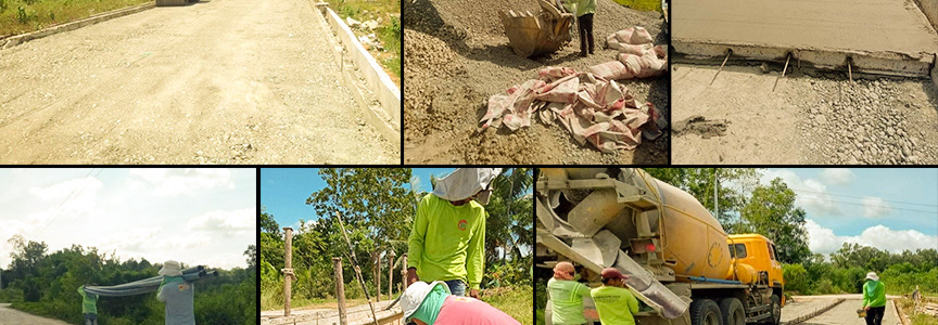 COMPLETED PROJECT OF THE UPGRADING OF 0.570 KM ESTACA TO SAN ISIDRO LOCAL ACCESS ROAD located in Pilar, Bohol