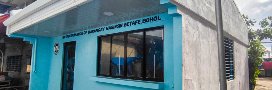 Purchase & Installation of Desalination Plant at Barangay Nasingin, Getafe, Bohol